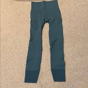 Blue Lululemon leggings